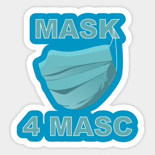 Mask4Masc Sticker